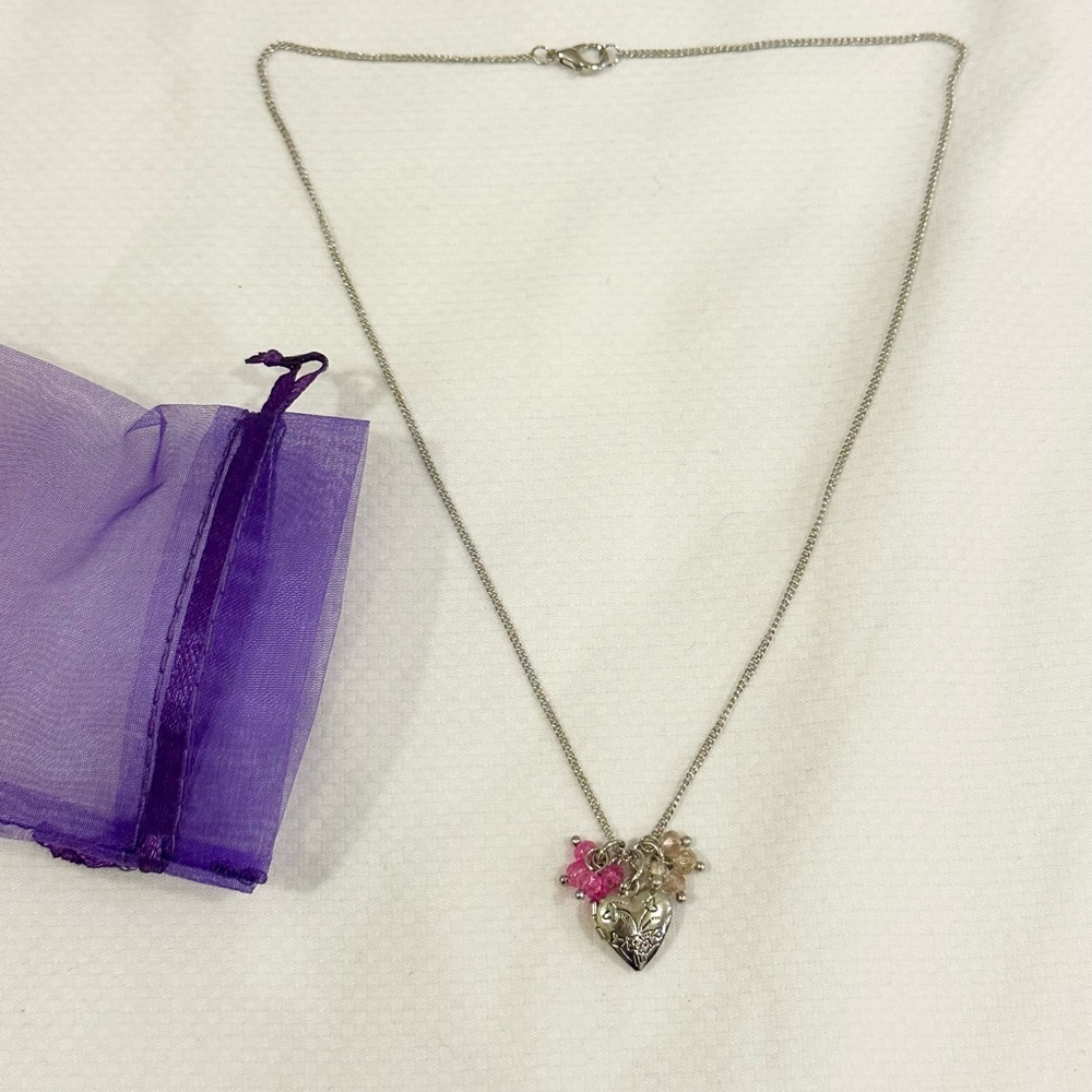 Handmade Heart Locket Necklace